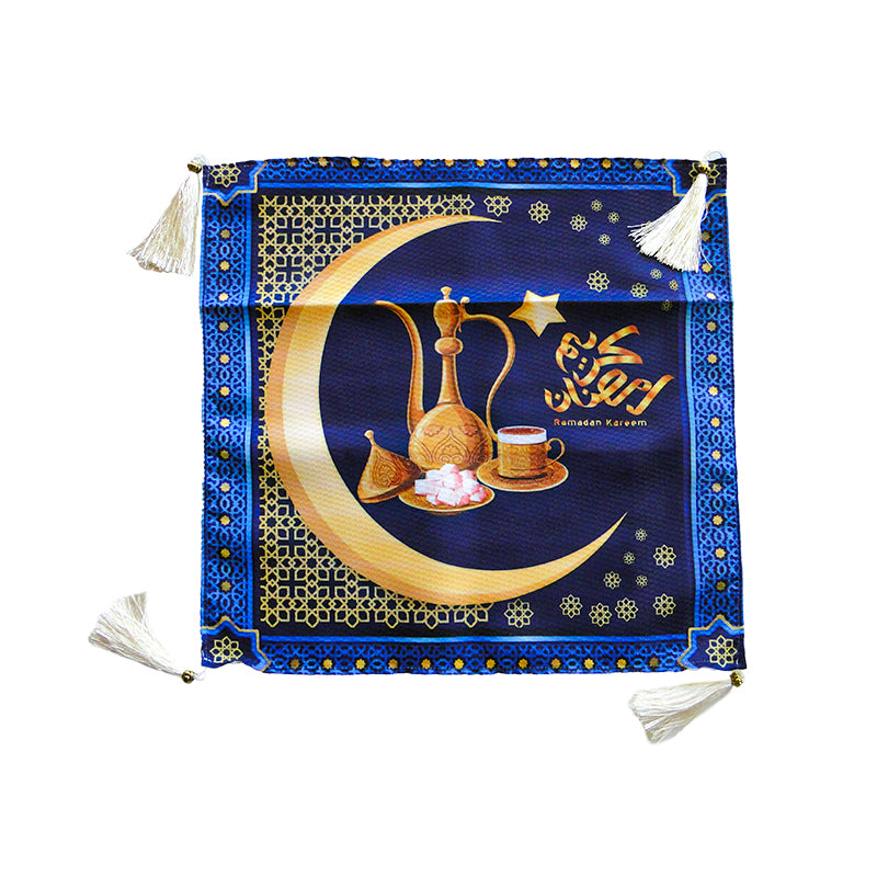 Ramadan Set - Blue Table cover set 3 pieces-HM1537