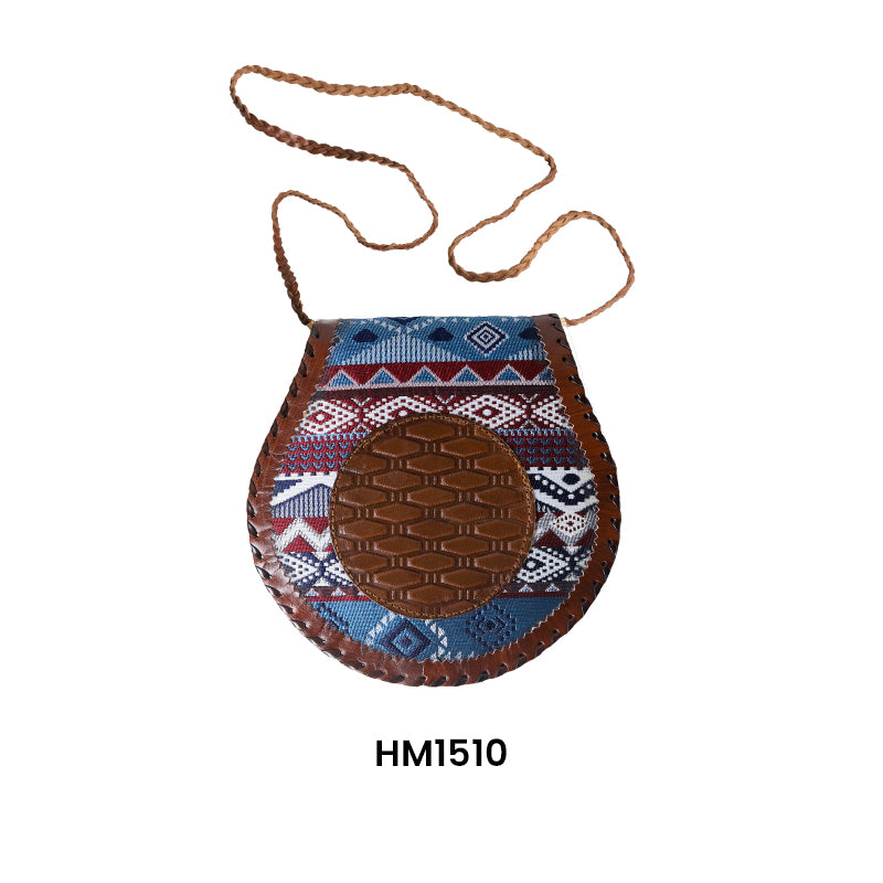 Circle Handmade handbag- Damasco - Jeans style- HM1510