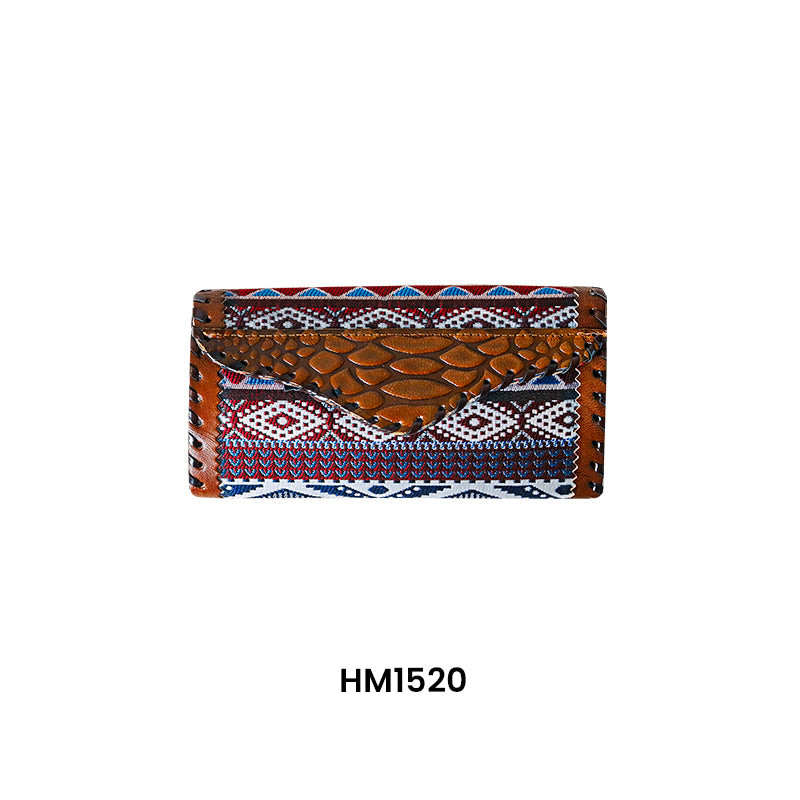 Handmade Wallet- Damasco - Jeans style- HM1520