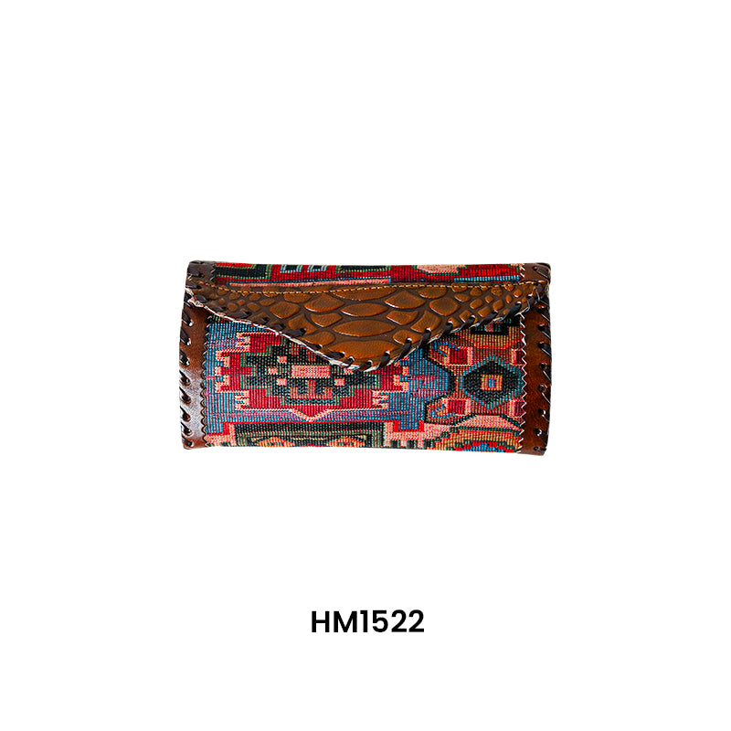 Handmade Wallet- Damasco - Indian style- HM1522
