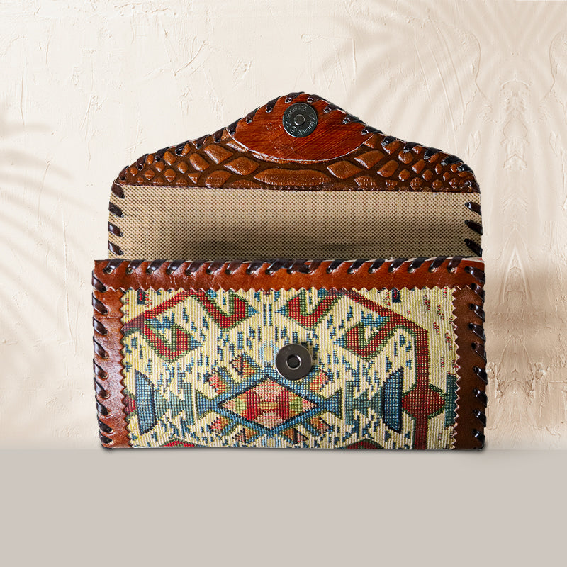 Handmade Wallet - Damasco - Pharaonic style- HM1519-20-21-22-23